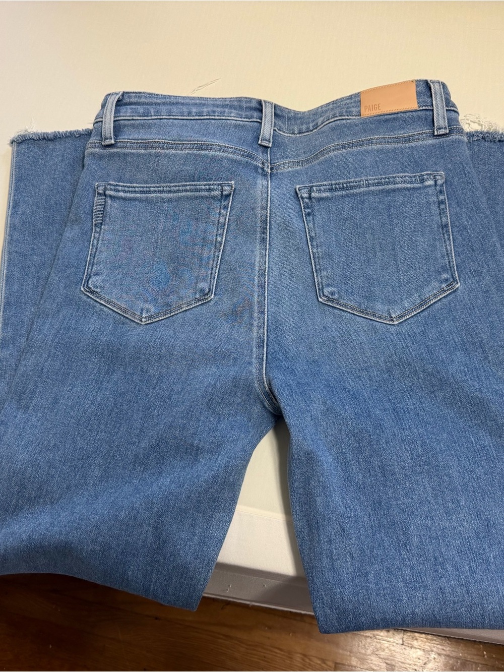 EUC PAIGE High-Rise Blue Denim Women's Jeans